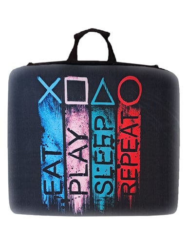 کیف حمل ps4 طرح eat play sleep repeat