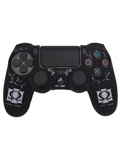 روکش دسته PS4 طرح God Of War سفید و زرد
